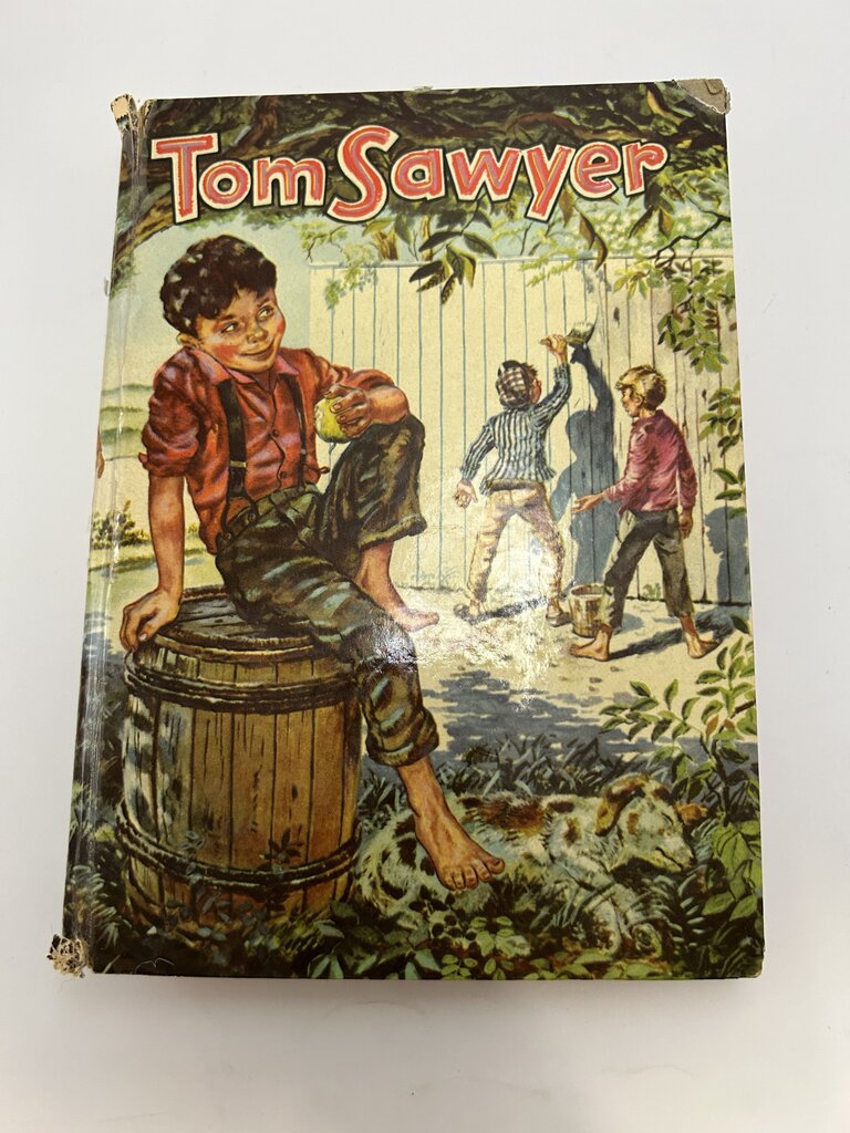 1955 Tom Sawyer hardcover book