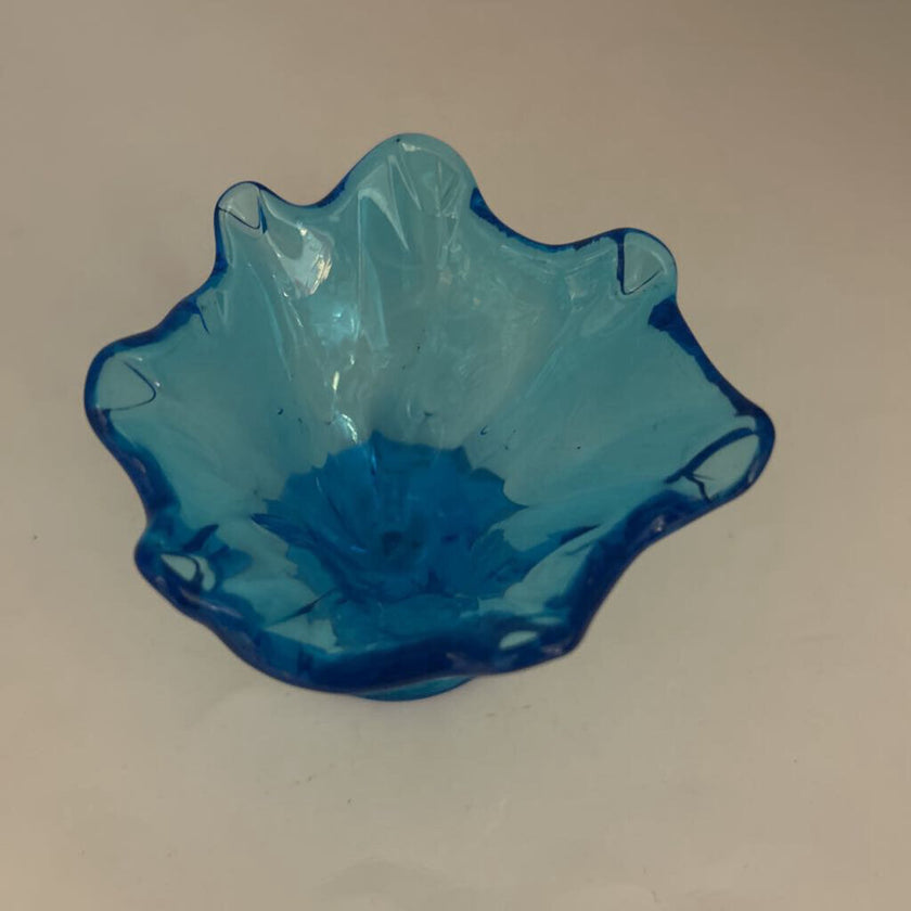 Signed Art Glass Dish