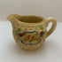 Small basket weave /floral creamer