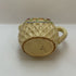 Small basket weave /floral creamer