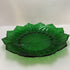 Anchor Hocking Forest Green Lotus Leaf Dish
