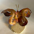 Vtg copper butterfly