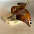Vtg copper butterfly