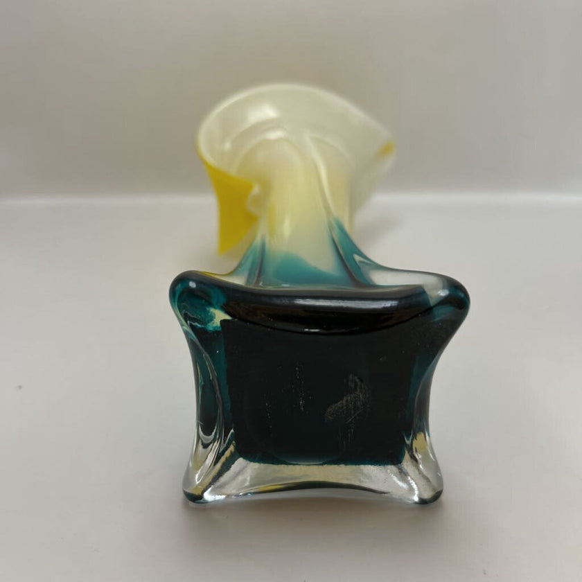 Hand blown Callalily Vase