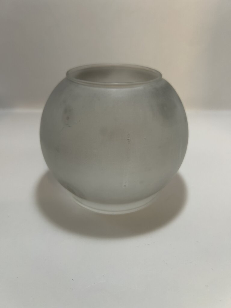 L.E. Smith 1960's Frosted Glass Fairy Lamp *Rare Find