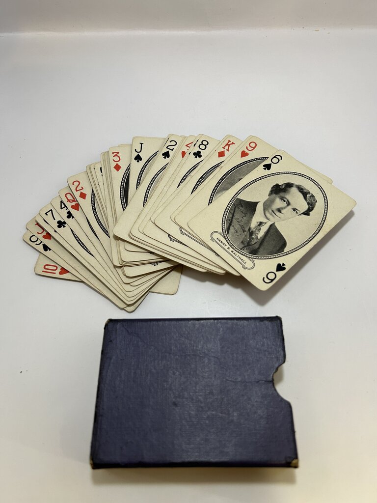 1916 Moriarty Silent Movie Playing Card Deck *Rare