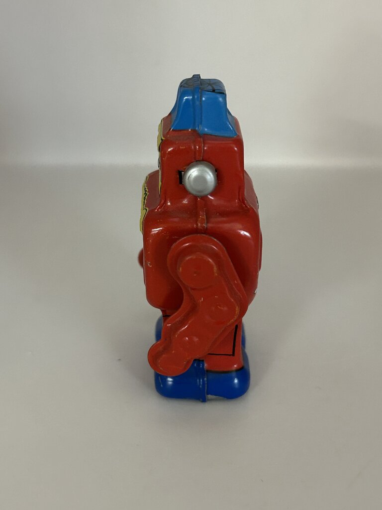 Vintage Tin Windup Robot w/Key
