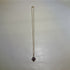 Vintage Violet Purple Sapphire With Gold Ornate Setting & Necklace