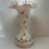 Vintage Fenton Hand Painted Glass Vase
