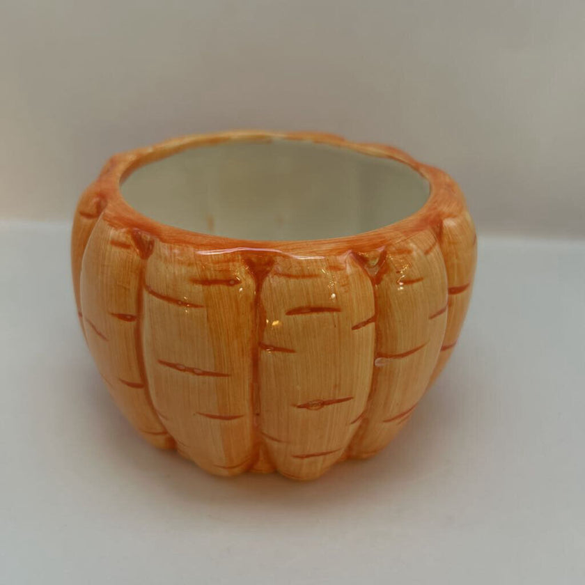 Vintage Carrot Jar with Lid