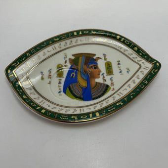 Vintage Egyptian Fathi Mahmoud Limoges Demitasse Cup and Saucer Ser
