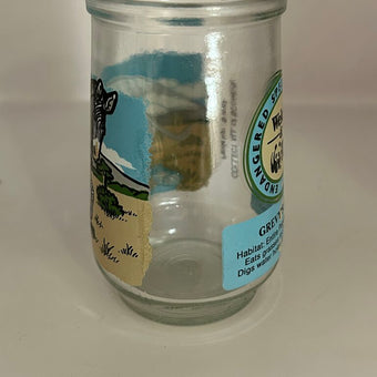 *1995 WELCH'S Endangered Species Zebra Jelly Jar