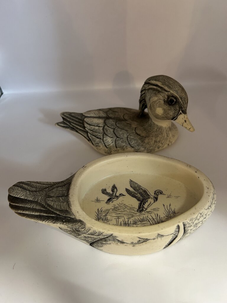 Duck trinket box