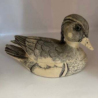 Duck trinket box