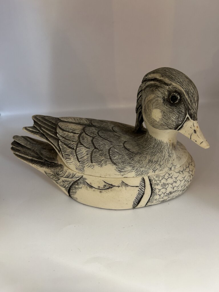 Duck trinket box