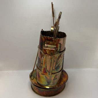 Copper Metal Golf Music Box