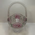 Rose Glass Basket