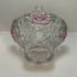 Rose Glass Basket