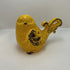 Mustard Yellow Crackled Bird