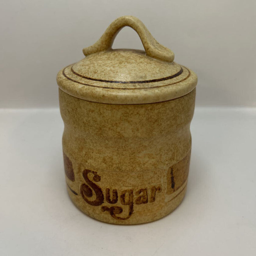 1970's Creamer & Sugar Stoneware Set