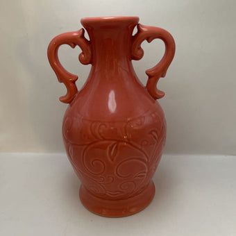 Orange vase