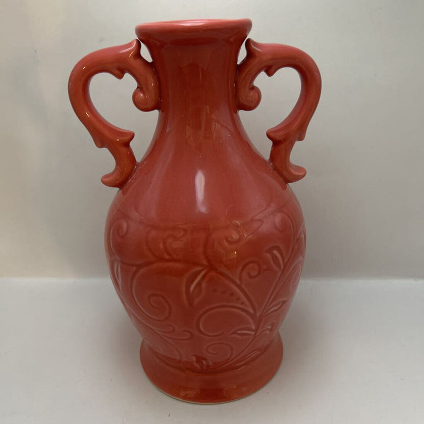 Orange vase