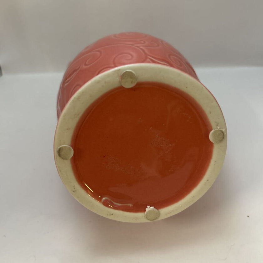 Orange vase