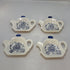 4 Teapot Spoon Rests Plus Catty