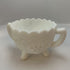 Milk Glass Cream & Sugar Set