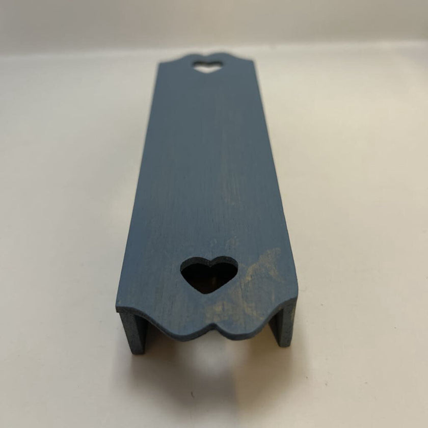 Small Blue Heart Shelf