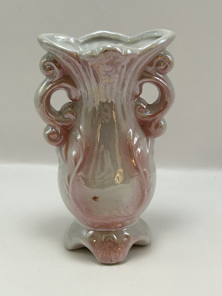 VTG 1930s Iridescent Lusterware Bud Vase