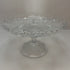 Vintage Early American Pressed Glass Pedestal Cake Stand