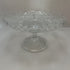 Vintage Early American Pressed Glass Pedestal Cake Stand