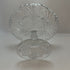 Vintage Early American Pressed Glass Pedestal Cake Stand