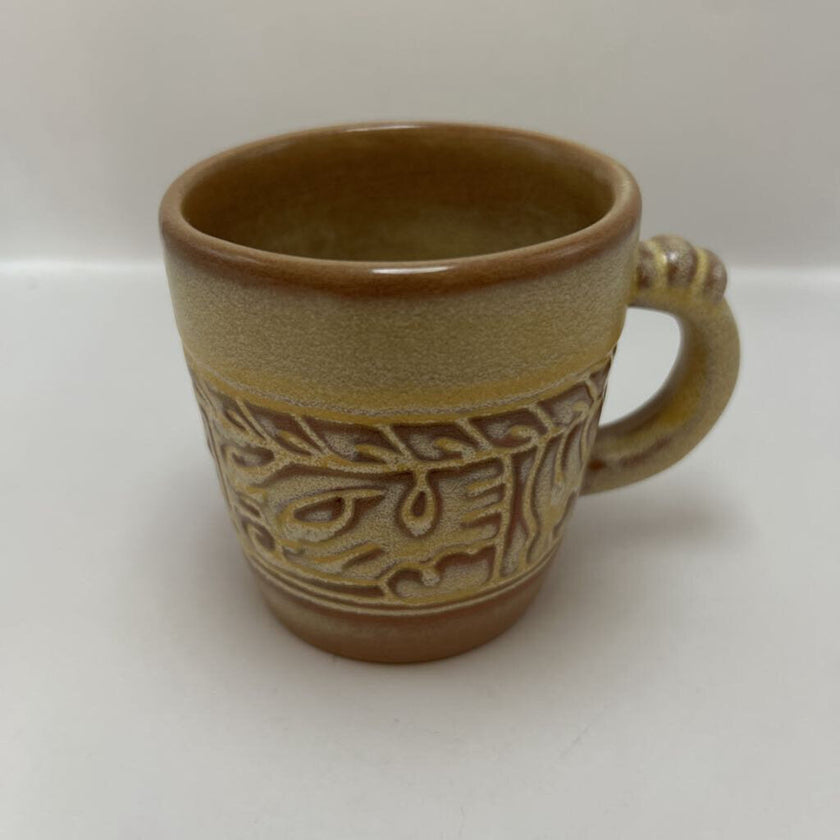 Frankoma Aztec mug