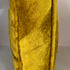 Vintage Mustard Yellow Floral Needlepoint Pillow
