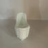 Vintage Milk Glass Shoe w/ Cat Head