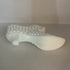 Vintage Milk Glass Shoe w/ Cat Head