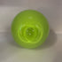 Lime green pear vase