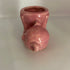 VTG 1950s MORTON ART POTTERY Pink Ceramic Bear Planter