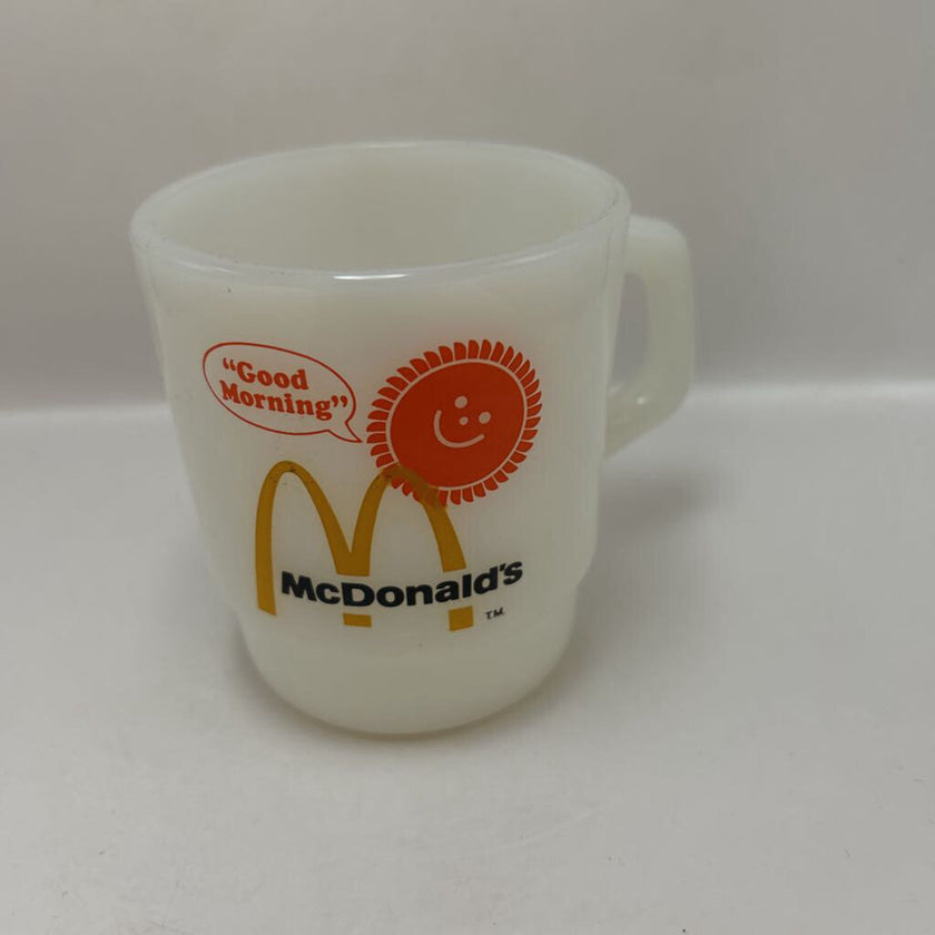 Fire King Good Morning McDonald's mug