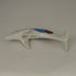 Hand-painted Lenox porcelain dolphin figurine in Imari style