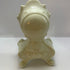 Vintage Baroque Style Floral Porcelain Mantel Clock