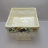 White wedding box grape motif