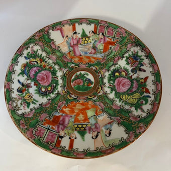 Antique rose medallion 8