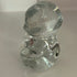 VTG 1970s-80s FENTON June Birthstone Bear *GLOWS GREEN*