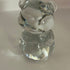 VTG 1970s-80s FENTON June Birthstone Bear *GLOWS GREEN*