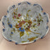 Majolica style pedestal bowl