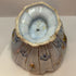 Majolica style pedestal bowl