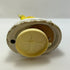 Yellow VTG Porcelain Canary Music Box